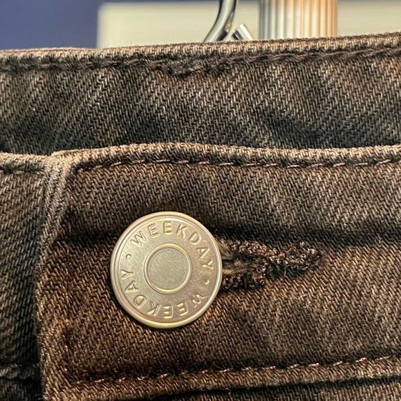 NWOT Weekday Ace Wide Leg Jeans - Picture 12 of 14